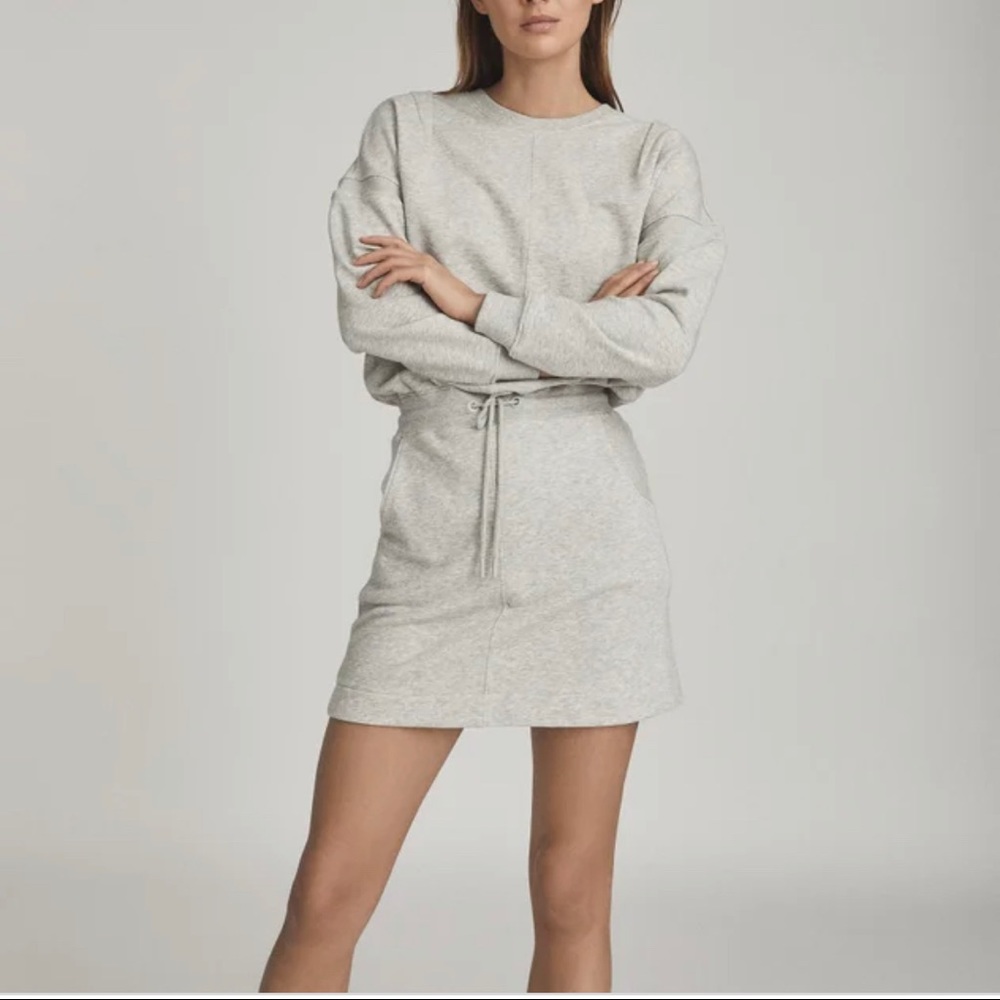 Reiss Gray Mini Dress